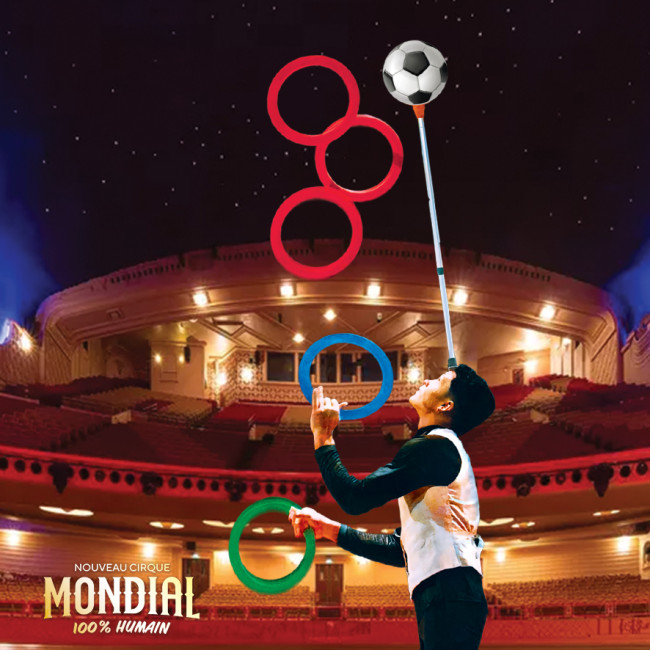 Photo de Jongleur au Nouveau Cirque Mondial