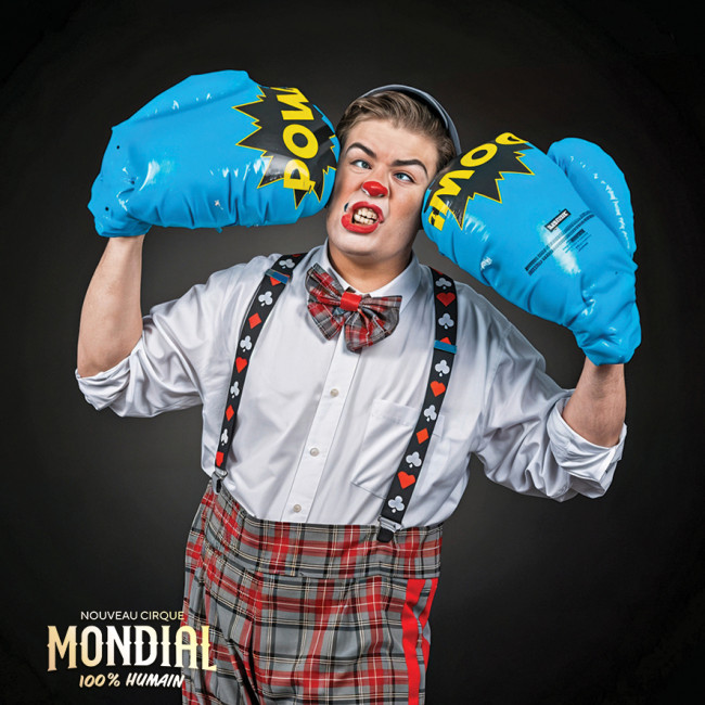 Photo de Nico le Clown au Nouveau Cirque Mondial